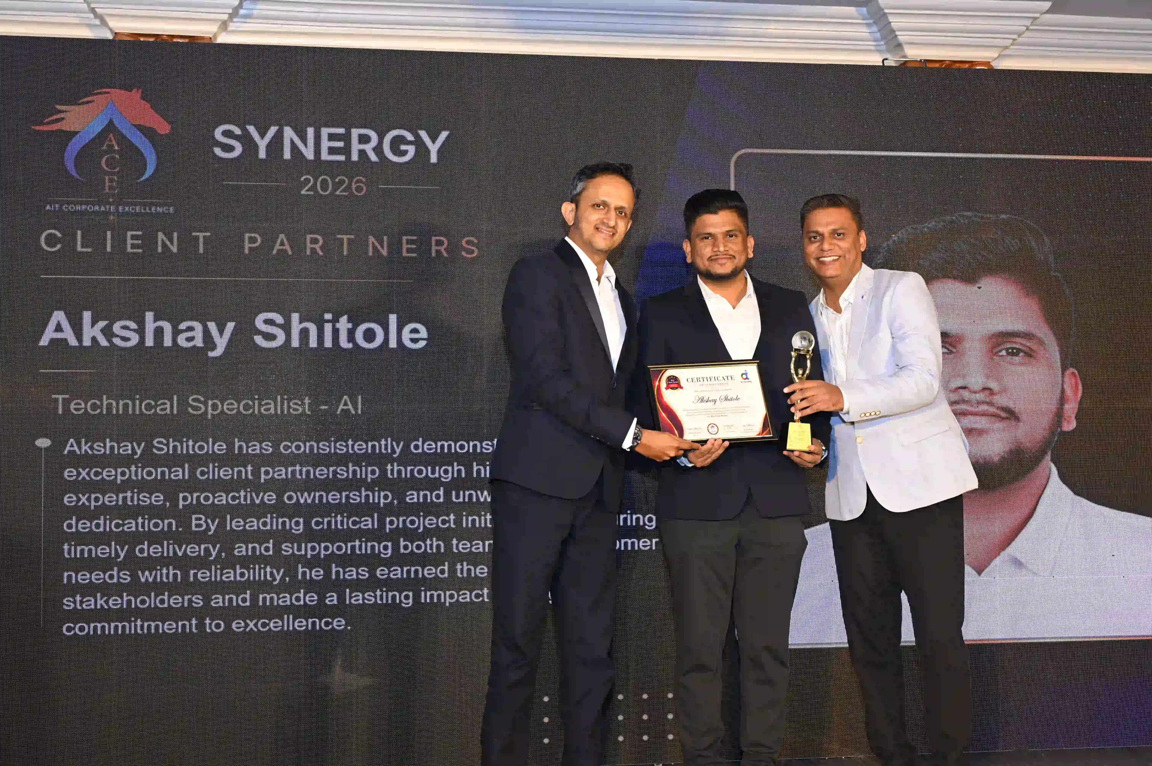 Client Partner - Akshay Shitole