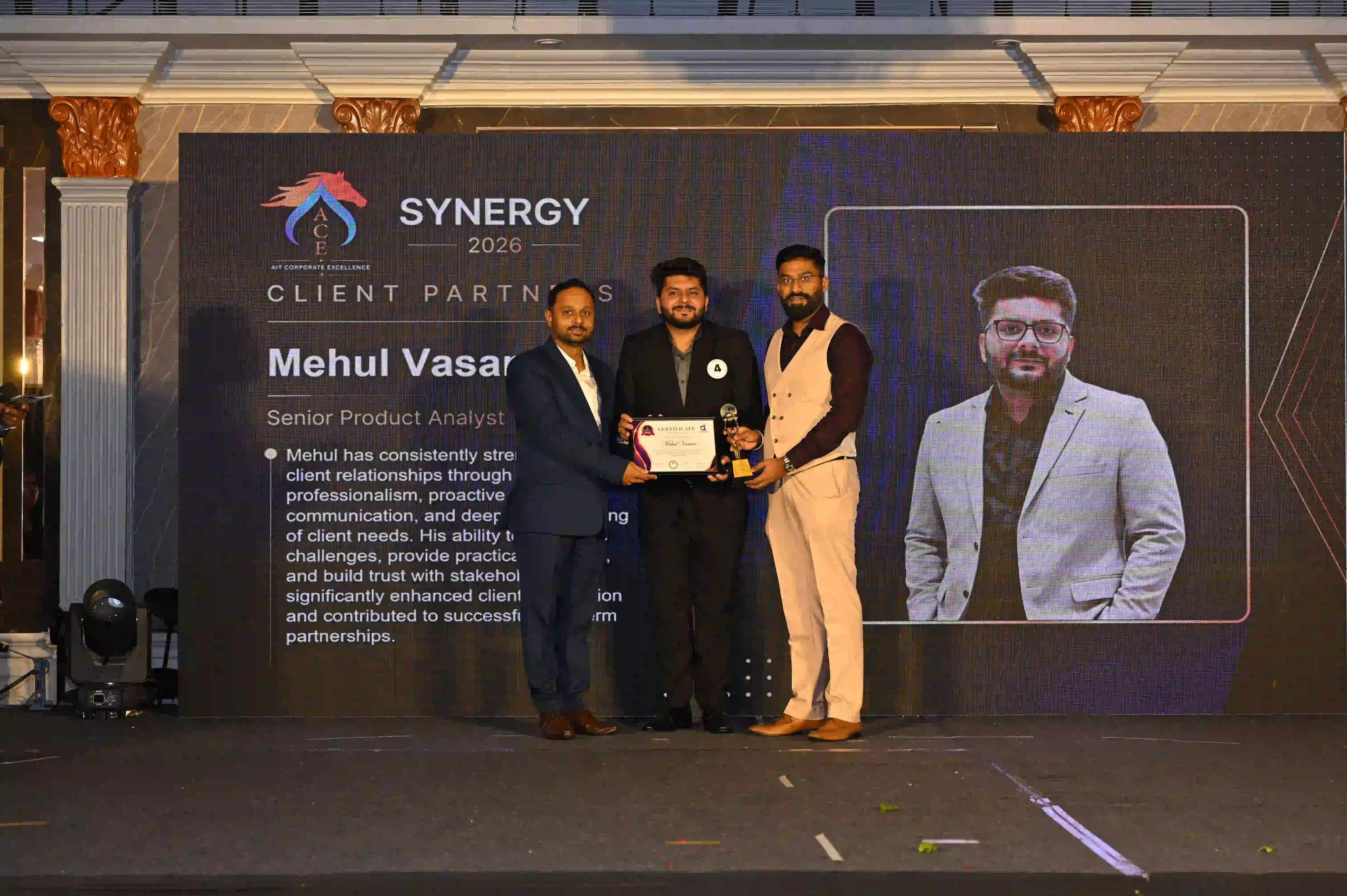 Client Partner - Mehul Vasani