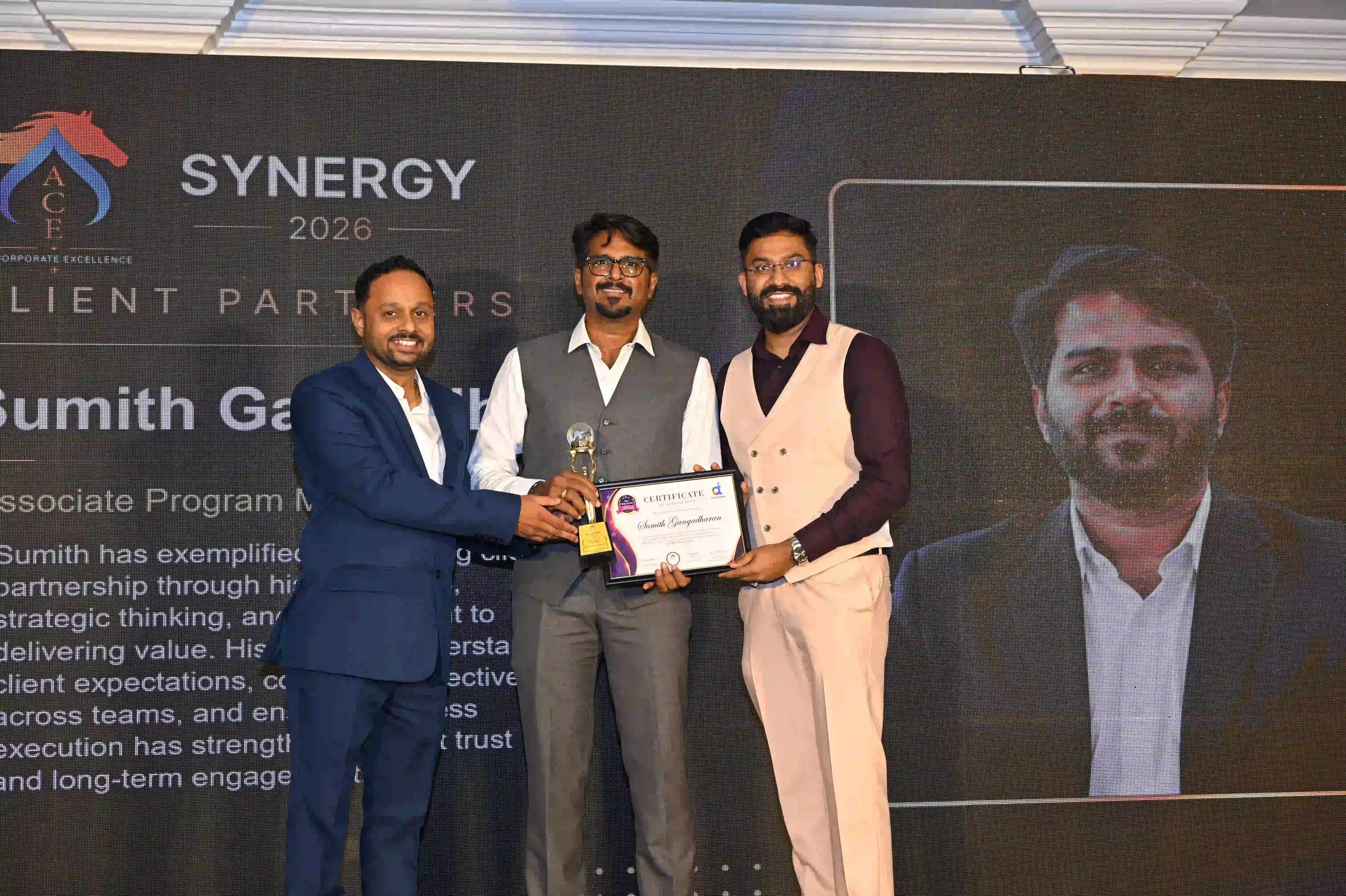 Client Partner - Sumith Gangadharan