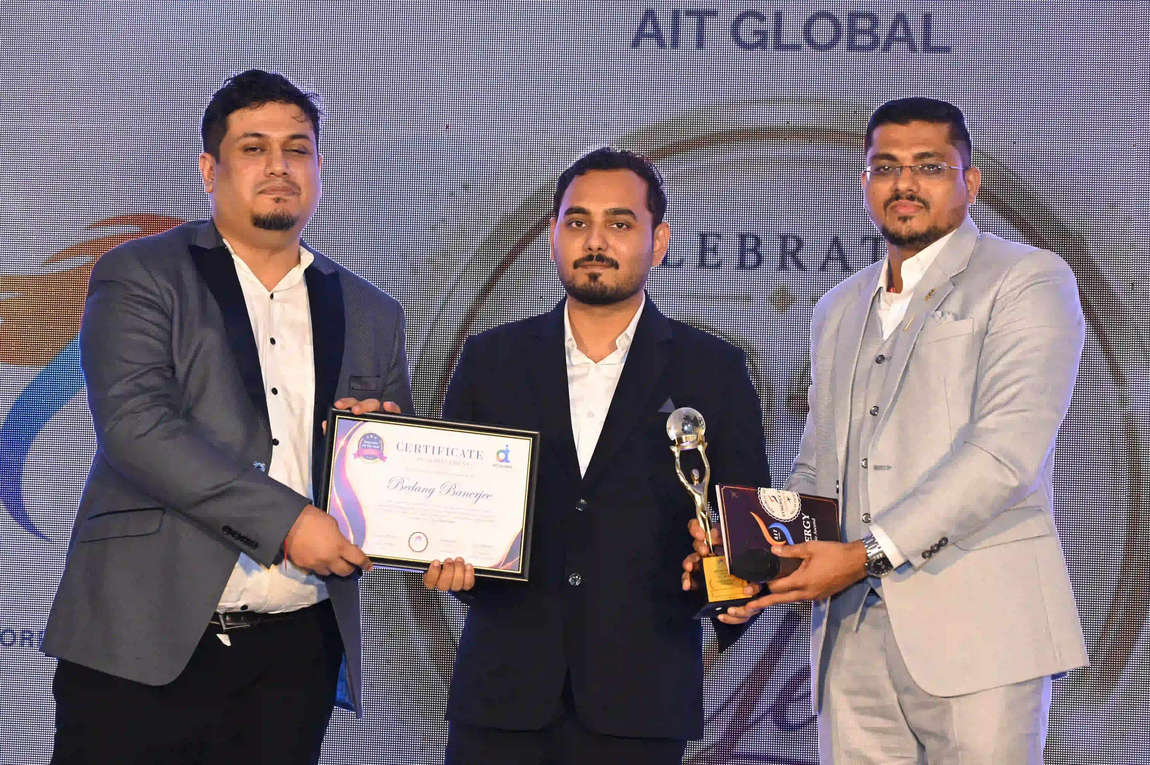 Innovator of the Year - Bedang Banerjee